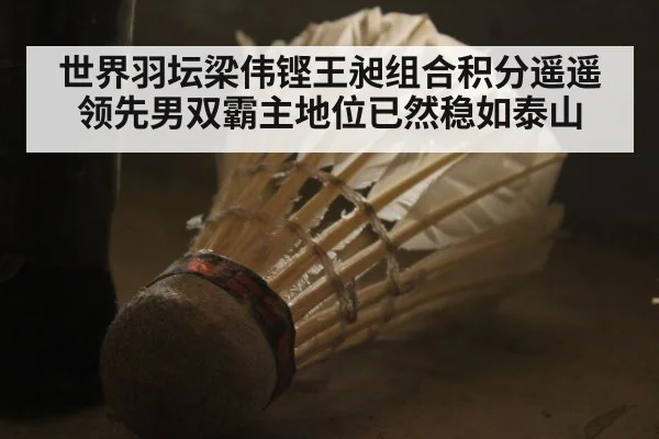 世界羽坛梁伟铿王昶组合积分遥遥领先男双霸主地位已然稳如泰山